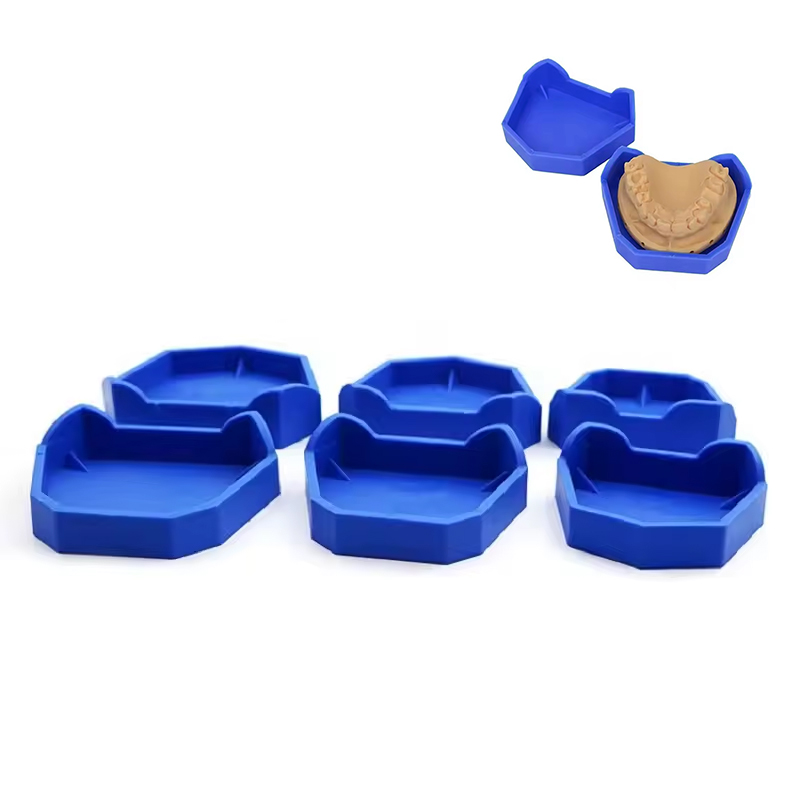 Teeth Whitening Trays - 2/6Pcs Dental Modell Basis Silikon Gips