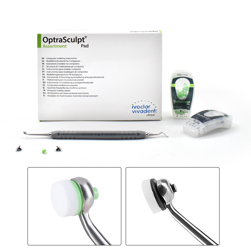 Teeth Whitening Session - Ivoclar Vivadent Zahnaufhellungs-Schaumstoffpads-Set mit Harzfüllwerkzeugen, Zahnbleaching-Veneer-Schaumstoffpads