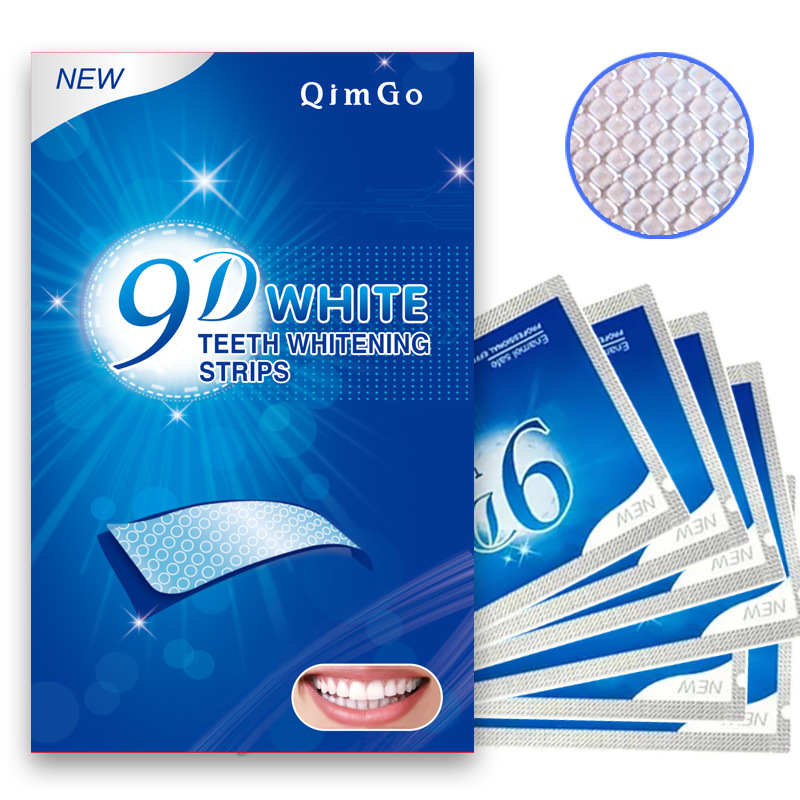 Whitening Strip 3D - 3D Trockene Zahnaufhellungsstreifen | Rückstandsfreie Zahnmaske