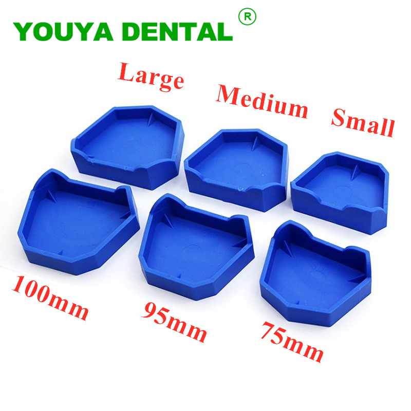 Teeth Whitening Trays - 6 teile/satz Dental Modell Basis Silikon