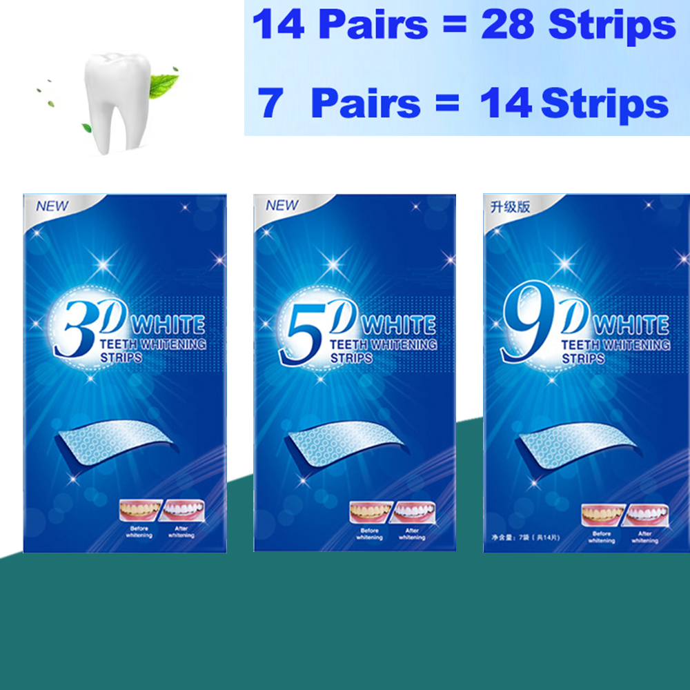 Schnell wirkende 3D 5D 9D Zahn – Whitening Strip 3D Bewertung und Preis