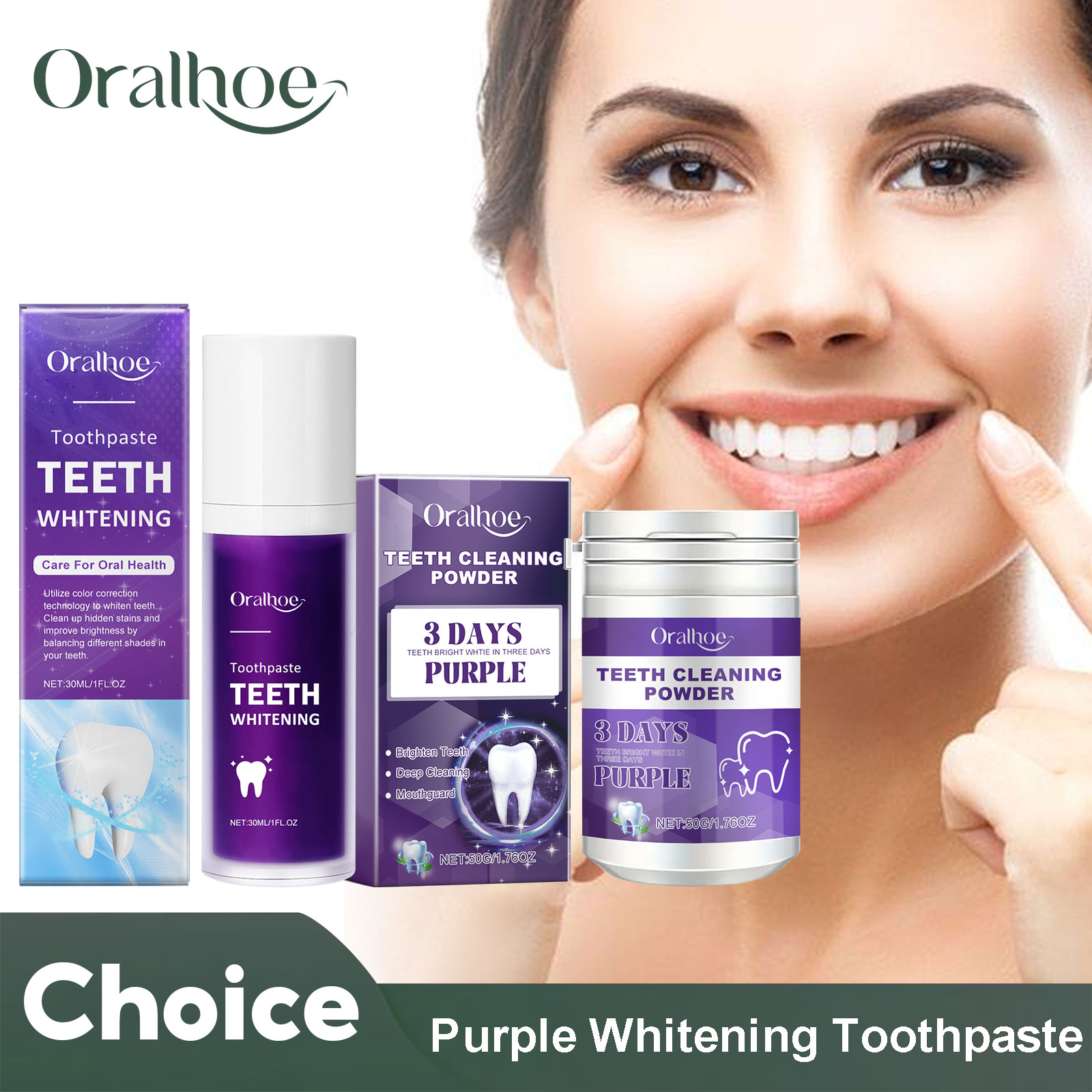 Lila Korrektor Zahnaufhellung  – Teeth Whitening Co Bewertung und Preis