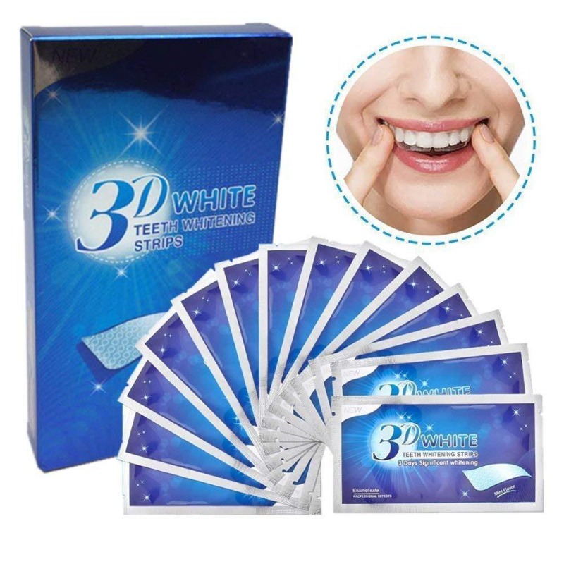 7 Paar Zahnaufhellungsstreifen – Whitening Strip 3D Bewertung und Preis