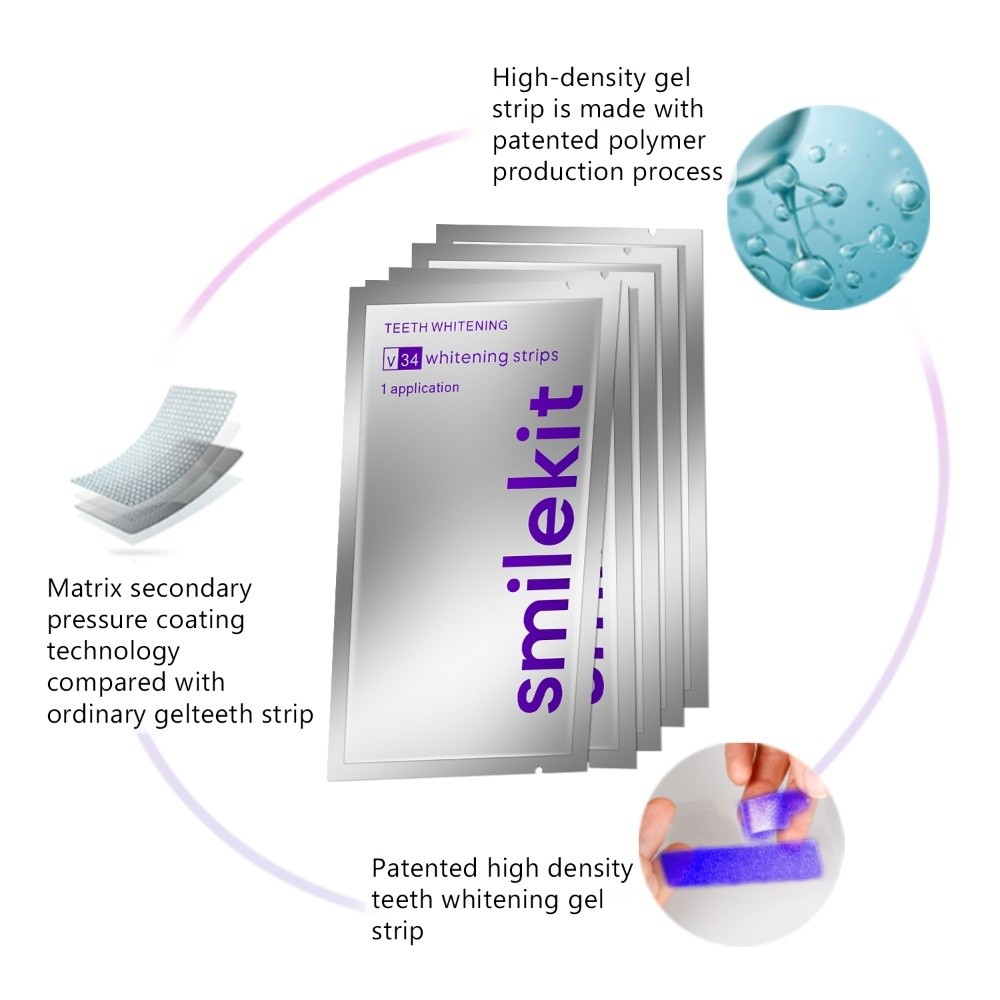 7/14 stücke Professionelle Zah – Whitening Strip 3D Bewertung und Preis