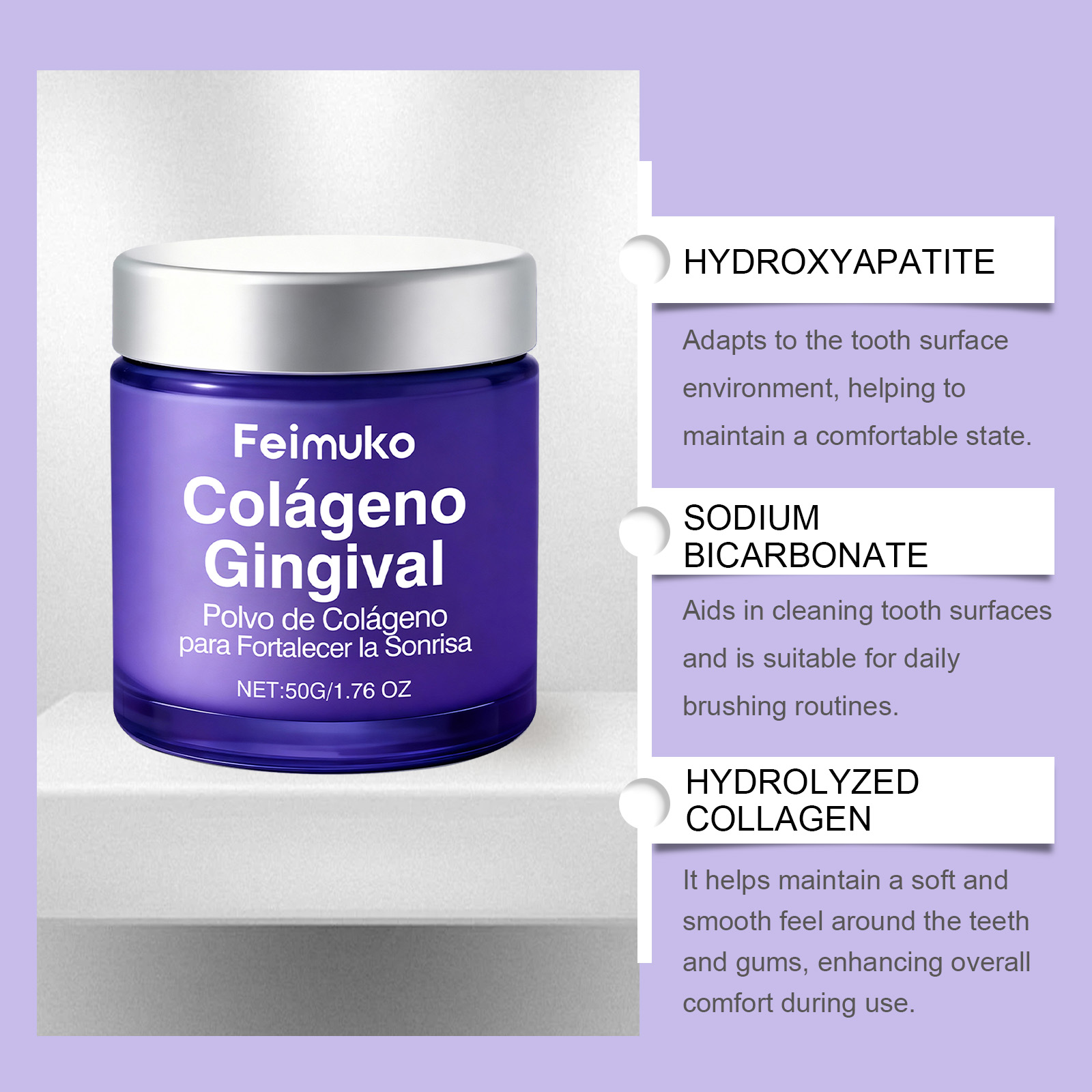 Kollagen-Zahnaufhellungspulver – Teeth Whitening Co Bewertung und Preis